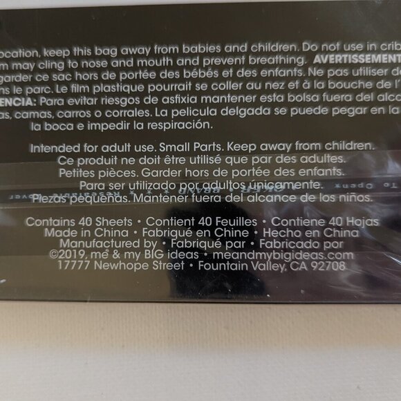 NWT Happy Planner Get Social 40 pgs Classic Social Media Tasks Sheet Paper NEW - Picture 8 of 9